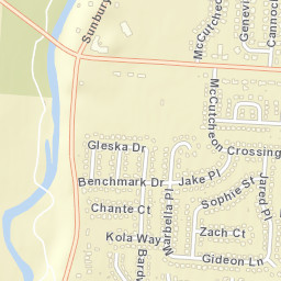 Parks Mills Ohio Street Map