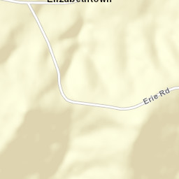 Elizabethtown Ohio Street Map