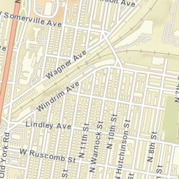 1333 Wagner Ave, Philadelphia, PA 19141 Street Map