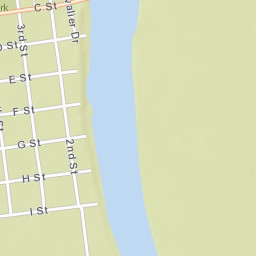 Tehama California Street Map