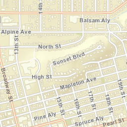 1800-1830 Balsam Ave Boulder CO Street Map