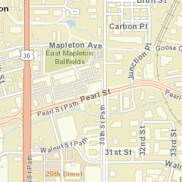 Ara Colorado Street Map