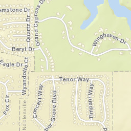 10579-10603 Winghaven Dr Noblesville IN Street Map