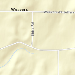 Weavers Ohio Street Map