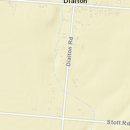Dialton Ohio Street Map