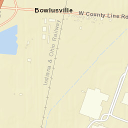 Bowlusville Ohio Street Map