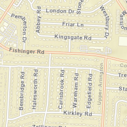 1580-1600 Fishinger Road, Upper Arlington Street Map