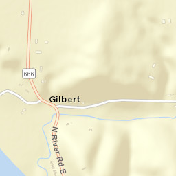 Gilbert Ohio Street Map