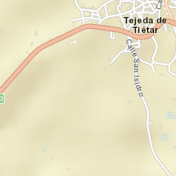 Tejeda de Tiétar Street Map