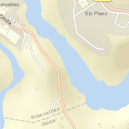 Ribesalbes Street Map