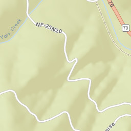 Virgilia California Street Map