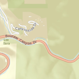 Orodell Colorado Street Map