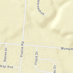 Plateau Acres Ohio Street Map