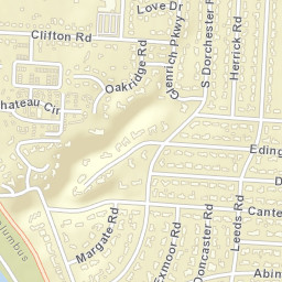 Eastcleft Ohio Street Map