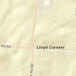 Lloyd Corners Ohio Street Map