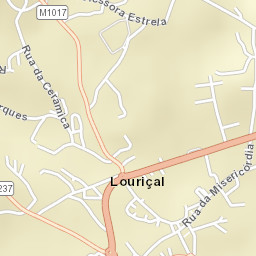 Louriçal Street Map