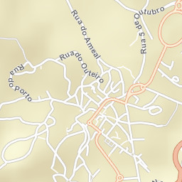 Castanheira de Pêra Street Map