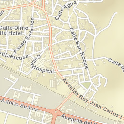 Tarancón Street Map