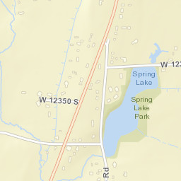 12487 South Spring Lake Road, Payson, UT Street Map