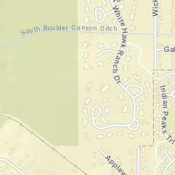 1251-1399 Wicklow Street, Boulder, CO Street Map