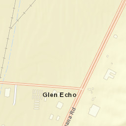 Glen Echo Ohio Street Map