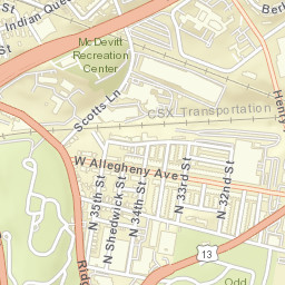 3156 W Clearfield St, Philadelphia, PA Street Map