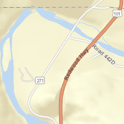 Cooks Valley California Street Map