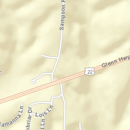 Colonial Heights Ohio Street Map