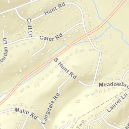 801 Meadowbrook Lane, Radnor, PA 19008 Street Map