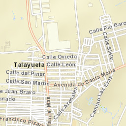 Talayuela Street Map