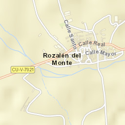 Rozalén del Monte Street Map