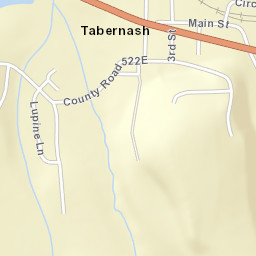 Tabernash Colorado Street Map