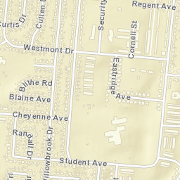Northridge Ohio Street Map
