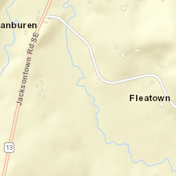 Fleatown Ohio Street Map