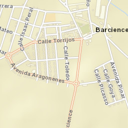 Barcience Street Map