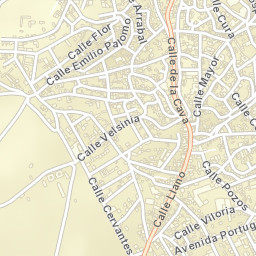 Santa Cruz de la Zarza Street Map