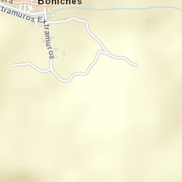 Boniches Street Map