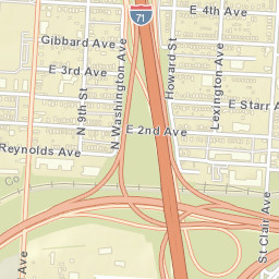 Milo Ohio Street Map