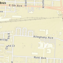 Roseland Ohio Street Map