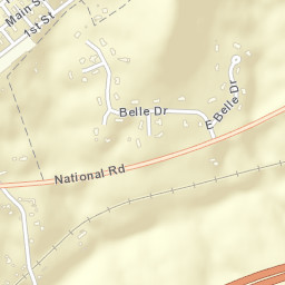 Norwich Ohio Street Map