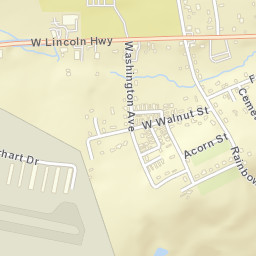 55 Washington Avenue, Coatesville, PA Street Map