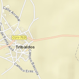 Tribaldos Street Map