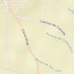Cañada del Hoyo Street Map