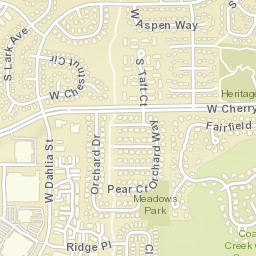 792-814 West Dahlia Street, Louisville, CO Street Map