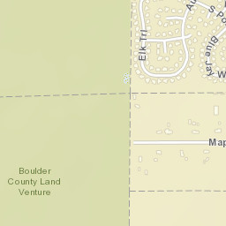 Maple Grove Colorado Street Map