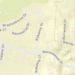 Walnut Hills Ohio Street Map