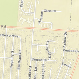 Glencoe Estates Ohio Street Map