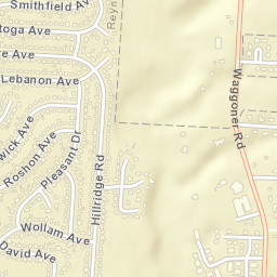 Brookside Park Ohio Street Map