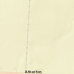 Atherton Ohio Street Map