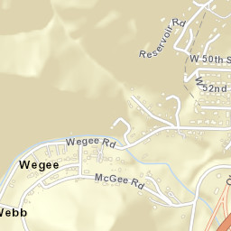 Wegee Ohio Street Map